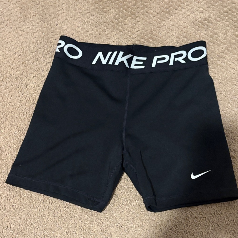 Nike Pro Kids Black Performance Shorts